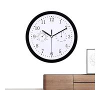 Orologio da Esterno Vintage - Orologio da Parete con Igrometre, Stile Classico per Interni ed Esterni | Sveglia calibrata coDecorativa Ideale per Terrazza Piscine Soggiorno Giardino e Portico