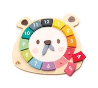 Orologio Numeri e Colori in Legno