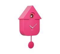 Orologio Pendule Murale Moderne Karlsson Cuckoo Rose Clair Art. KA5768BP