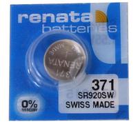 Orologio tas de 10 Piles bouton pour montre Oxyde d'argent 1,55 Renata SR920SW 371 tension unités[617]