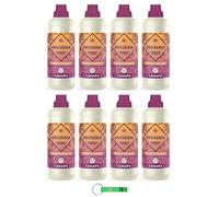 OROVERDE Lot de 8 adoucissants Freesia et gardénia - Adoucissant concentré avec parfum de chanvre - Formule concentrée, riche en huiles végétales - 30 lavages 750 ml + porte-clés Beni Culinari