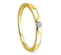 Orovi 14 carats (585/1000) or jaune 585/1000 (14 cts) Balle Diamant