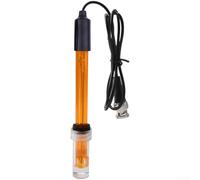 ORP Sonde d'électrode avec connecteur BNC, solution colloïdale saturée pour détection en ligne, kit d'accessoires de câble de 2,95 m pour aquariums, hydroponie, systèmes de surveillance des eaux usées