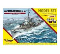 Orpblyskawica-wz.44(polish Destroyer Wwii)(model Set)- 1:400e - Mirage Hobby G
