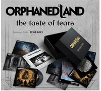 Orphaned Land - The Taste Of Tears:luxurious Black Box Limited Embossed In Gold With Magnet