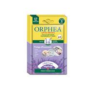 Orphea - Anti Mites Textile, Feuilletts Diffuseurs pour Armoires et Tiroirs (3x12 Pieces) Naturel, Parfum de Lavande . Anti Mites Ideal pour Vetements, Il agit Immediatement - Durée 3 Mois