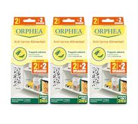 Orphea Antimites alimentaires, pièges adhésifs contre les tartes des aliments, papillons, sans insecticide et sans odeur, 12 pièges