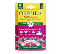 Orphea Salvalana, Feuilles pour tiroirs et armoires, protège la Laine et Les vêtements Toute la Saison, Parfum de Patchouli de la Malaisie, 12 Feuilles émanateurs