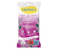 Orphea Lingettes 20 pcs - Feuilles Parfumer Linge - Parfum Patchouli frais et enveloppant - Lessive parfumée et plus facile à repasser - Effet antistatique et couleurs vives