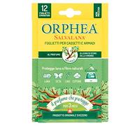 Orphea Salvalana feuillets, parfum bois, 12 feuillets Lot de 4 paquets