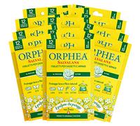 Orphea Salvalana Lot de 12 feuilles pour tiroirs et armoires, protège la laine et les fibres naturelles au parfum de fleurs, 12 paquets de 12 feuilles chacune
