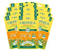 Orphea Salvalana Lot de 12 feuilles pour tiroirs et armoires Protège la laine et les fibres naturelles au parfum de santal et de bergamote - 12 paquets de 12 feuilles chacun