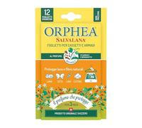 Orphea Salvalana, Feuilles pour tiroirs et armoires, pour Laine et vêtements Toute la Saison, Parfum de Santal et bergamote, 12 Feuilles émanateurs