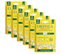 Orphea Salvalana Lot de 6 Feuilles pour tiroirs et armoires, pour Laine et vêtements Toute la Saison, Parfum de Fleurs,