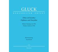 Orphée et Euridice (Orfeo ed Euridice) - Version 1762 - Italien / Allemand --- Chant(SATB)/Piano