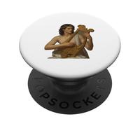 Orphée Vintage Grec Mythologie Musicien Prophète Poète PopSockets PopGrip Adhésif