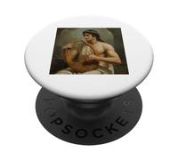 Orphée Vintage Grec Mythologie Musicien Prophète Poète PopSockets PopGrip Adhésif