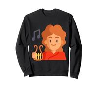 Orphée Vintage Grec Mythologie Musicien Prophète Poète Sweatshirt