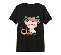 Orphée Vintage Grec Mythologie Musicien Prophète Poète T-Shirt Haut de Gamme