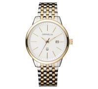 Orphelia - 62504 - Montre Homme - Quartz - Analogique - Aiguilles lumineuses - Bracelet Acier inoxydable multicolore