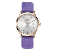 Orphelia Fashion Montre Femme Analogique Suede Cuir Violet OF711820