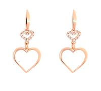 ORPHELIA Femme Argent Boucles d'oreilles pendantes - ZO-7383