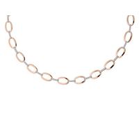 Orphelia Femme Argent plaqué Or Rond Transparent Zircon