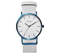 Orphelia Montre Femme Quartz- Affichage Analogique Bracelet Nylon Blanc et Cadran Blanc OF761809-1