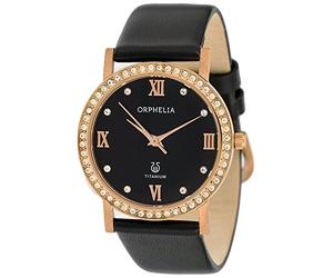 Orphelia - OR22172444 - Montre Femme - Quartz Analogique - Bracelet cuir noir