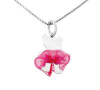 ORPHELIA SILVER Ensemble de Cordon et Pendentif Bear Tutu en Argent Sterling 925 millièmes, Argent Sterling