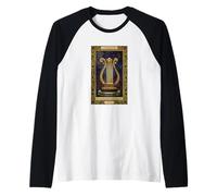 Orpheus Lyre Tarot Instrument à Cordes Ancien Manche Raglan