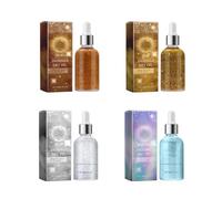 Orphic Shimmer Dry Oil, orphic Body Shimmer Oil, orphic Body Glitter Oil, Recette de paillettes brillantes, multicolore, imperméable, poudre à paillettes longue durée pour festival, mascarade