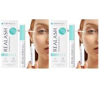 ORPHICA Realash Serum pour Cils 3ml - Serum Cils Croissance aux Ingrédients Naturels - Sérum Soin des Cils Eyelash Enhancer, pour faire Pousser les Cils, Cils Vegan (Lot de 2)