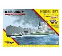 Orporzel(polish Submarine1939)modelset - 1:400e - Mirage Hobby G