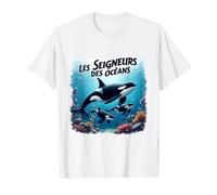 Orque et Océan : La Symphonie des Profondeurs T-Shirt