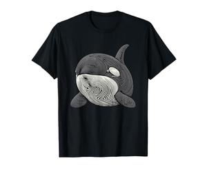 Orques Empreinte Digitale Baleines Mammifère Marin - Orques T-Shirt