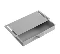 Orrdiffi Tiroir de Bureau Organiseur,Boîte de Rangement Sous le Bureau,Tiroir Coulissant Auto-adhésif Caché Grande Capacité Installation Sans Perçage pour Maison École (Gris)