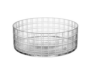 Orrefors Bol Cut in number Ø27.5 cm Motif quadrillé