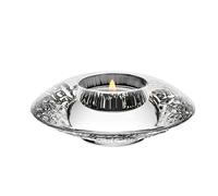 Orrefors Bougeoir en cristal pour bougie votive, décoration d'étagère et centre de table, 4,3 x 11,2 cm, transparent