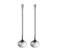 Orrefors Cuillère à cocktail City 170 mm. lot de 2 Acier inoxydable