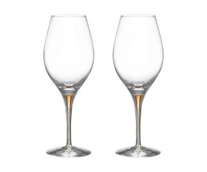 Orrefors Intermezzo Balance verres à vin 44 cl lot de 2 Or