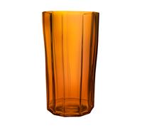 Orrefors Lanterne tempête Reed 25cm Ambre
