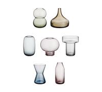 Orrefors Midsummer mini vases 7 pièces Multi