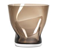 Orrefors Vase tulipe Squeeze 18 cm Marron