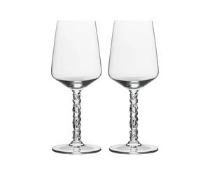 Orrefors Verre à vin Carat 44 cl lot de 2 Transparent