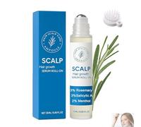 Orrenaturals Hair Revival Ampoule - Rosemary Scalpy Hairs Serum Growth Roll On, 2025 Améliorer les poils de la croissance du sérum 25 ml, éclaircissant la racine de soutien (1pc)