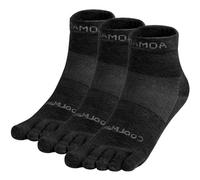 OrrinSports Chaussettes de Running Coolmax à Orteils Séparés - 3 Paires Unisex Respirantes