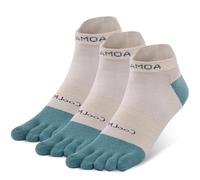 OrrinSports Chaussettes de Running Coolmax à Orteils Séparés - 3 Paires Unisex Respirantes