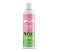 ORS Curlshow Hair Milk - Hair Cream, 473 ml - Enrichi d'huile d'avocat et de beurre de karité pour l'hydratation et la brillance, favorise la croissance et réduit la casse des cheveux