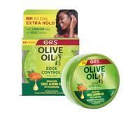 ORS Gel Coiffant Edge Control 64 g - Fixation forte sans résidus | Hydratation à la glycérine, finition lisse et brillante, séchage rapide, idéal pour un usage quotidien